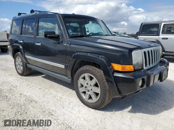 2008 Jeep Commander Overland with VIN 1J8HG68298C167984, listed as a Copart auction lot 75114134 with 0 mi miles and Salvage Title. Bid and sale history available at carsss.com. Image 4.