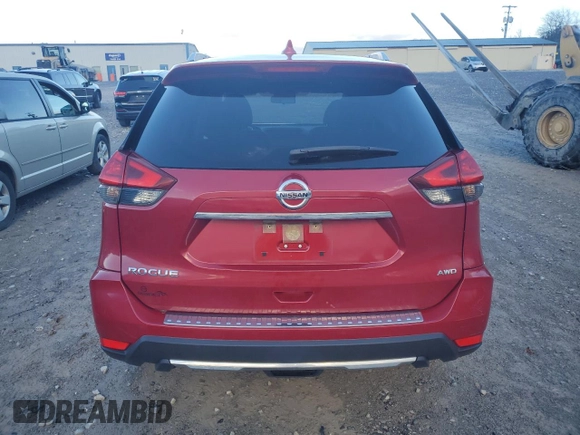 2017 Nissan Rogue SL z VIN JN8AT2MV1HW251409, wystawiony jako Copart lot #41426175 z przebiegiem Nie podano mil oraz Szkoda całkowita • Salvage title. Historia ofert i sprzedaży dostępna na DreamBid. Obrazek 6.