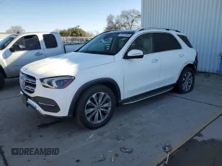 2020 Mercedes-Benz GLE 350 with VIN 4JGFB4KB4LA249468, listed as a Copart auction lot 43474395 with 66,651 mi miles and Salvage title. Bid and sale history available at DreamBid. Image 1.