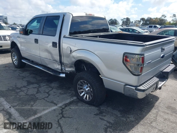 2010 Ford F-150 XL with VIN 1FTFW1CV5AFC04555, listed as a IAAI auction lot 41566725 with 180,352 mi miles. Bid and sale history available at carsss.com. Image 3.