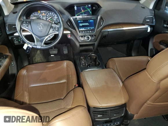 2020 Acura MDX w/Technology Pkg with VIN 5J8YD4H54LL051102, listed as a Copart auction lot 52684135 with 58,330 mi miles and Salvage Title. Bid and sale history available at carsss.com. Image 8.
