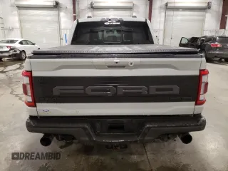 2023 Ford F-150 Raptor with VIN 1FTFW1RG2PFA95389, listed as a Copart auction lot 86298174 with 41,898 mi miles and Salvage Title. Bid and sale history available at DreamBid. Image 6.