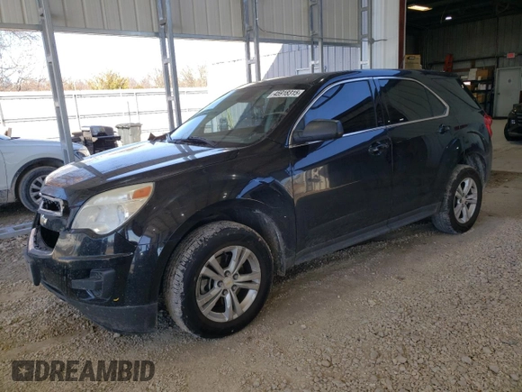2015 Chevrolet Equinox LS with VIN 2GNALAEK9F6227061, listed as a Copart auction lot 45918315 with 178,084 mi miles and Salvage Title. Bid and sale history available at DreamBid. Image 1.