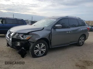 2018 Nissan Pathfinder SL with VIN 5N1DR2MN4JC635310, listed as a Copart auction lot 50546205 with 103,218 mi miles and Salvage Title. Bid and sale history available at carsss.com. Image 1.