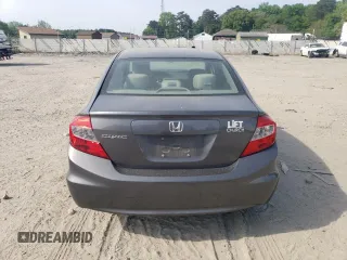 2012 Honda Civic EX with VIN 2HGFB2F81CH601657, listed as a Copart auction lot 55477085 with 152,854 mi miles and Clean Title. Bid and sale history available at DreamBid. Image 6.