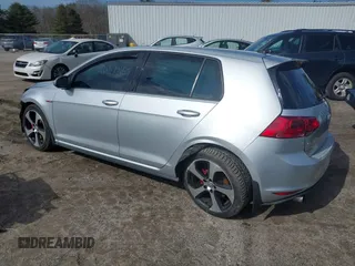 2017 Volkswagen Golf GTI S with VIN 3VW5T7AU4HM056553, listed as a IAAI auction lot 41857916 with 137,598 mi miles. Bid and sale history available at carsss.com. Image 3.