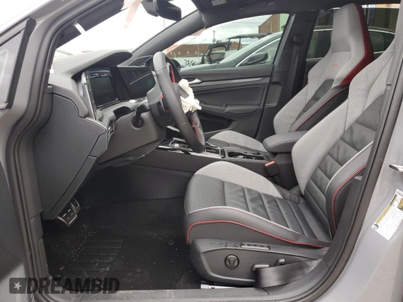 2023 Volkswagen GTI SE с VIN WVW3A7CD1PW214228, выставлен на аукционе Copart как лот 49623924 с пробегом Не указан миль и Списание • Salvage title. История ставок и продаж доступна на DreamBid. Изображение 7.
