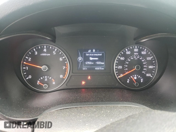 2016 Kia Optima LX with VIN 5XXGT4L30GG051249, listed as a Copart auction lot 55476275 with 40,875 mi miles and Salvage title. Bid and sale history available at DreamBid. Image 9.