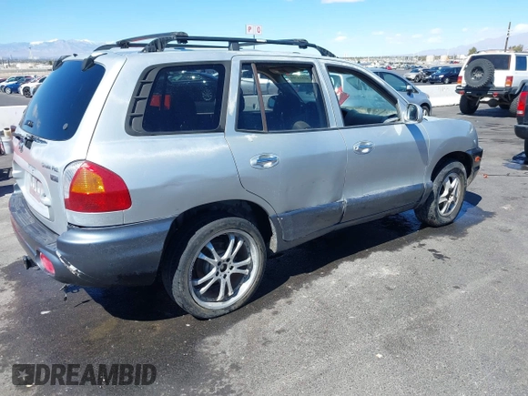 2004 Hyundai Santa Fe GLS with VIN KM8SC13E74U711329, listed as a IAAI auction lot 41814704 with 1 mi miles. Bid and sale history available at carsss.com. Image 4.