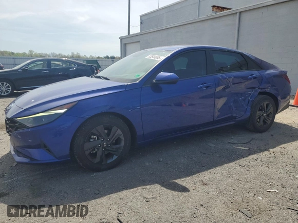 2023 Hyundai Elantra SEL z VIN 5NPLM4AG8PH089477, wystawiony jako Copart lot #53544065 z przebiegiem 61 067 mil mil oraz Szkoda całkowita • Salvage title. Historia ofert i sprzedaży dostępna na DreamBid. Obrazek 1.