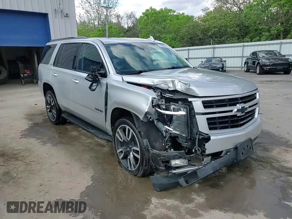 2018 Chevrolet Tahoe LT with VIN 1GNSKBKC6JR168185, listed as a Copart auction lot 55502305 with 96,905 mi miles and Salvage title. Bid and sale history available at DreamBid. Image 14.