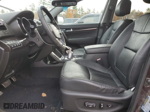 2012 Kia Sorento SX with VIN 5XYKWDA25CG192917, listed as a Copart auction lot 78385644 with 128,646 mi miles and Salvage Title. Bid and sale history available at carsss.com. Image 7.