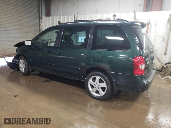 2003 Mazda MPV LX with VIN JM3LW28J330354269, listed as a Copart auction lot 51217175 with 205,589 mi miles and Salvage Title. Bid and sale history available at carsss.com. Image 2.