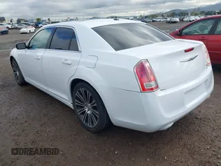 2013 Chrysler 300 with VIN 2C3CCABG2DH547247, listed as a IAAI auction lot 41755558 with 207,598 mi miles. Bid and sale history available at carsss.com. Image 3.
