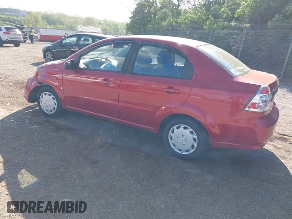 2009 Chevrolet Aveo 1LT with VIN KL1TD56E39B347803, listed as a IAAI auction lot 42135442 with 80,835 mi miles and . Bid and sale history available at DreamBid. Image 3.