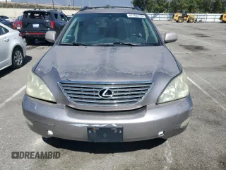 2005 Lexus RX 330 with VIN JTJGA31U150058329, listed as a Copart auction lot 47762215 with 230,473 mi miles and Salvage Title. Bid and sale history available at DreamBid. Image 5.