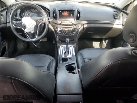 2014 Buick Regal Premium I with VIN 2G4GN5EX0E9166742, listed as a Copart auction lot 49538085 with 104,739 mi miles and Salvage Title. Bid and sale history available at DreamBid. Image 8.