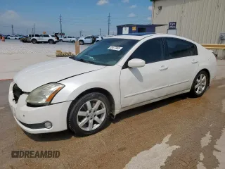 2005 Nissan Maxima 3.5 SL with VIN 1N4BA41E15C871007, listed as a Copart auction lot 53477855 with 166,595 mi miles and Salvage Title. Bid and sale history available at carsss.com. Image 1.