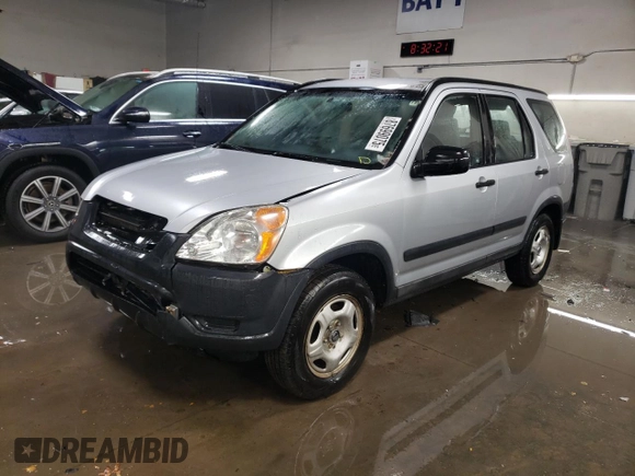 2002 Honda CR-V LX with VIN JHLRD68512C009941, listed as a Copart auction lot 87699075 with 133,311 mi miles and Salvage Title. Bid and sale history available at DreamBid. Image 1.