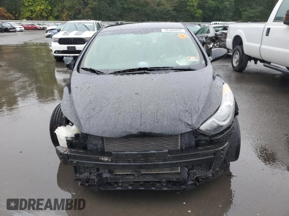 2013 Hyundai Elantra GLS with VIN 5NPDH4AE1DH197023, listed as a Copart auction lot 45961625 with 129,589 mi miles and Salvage title. Bid and sale history available at DreamBid. Image 5.