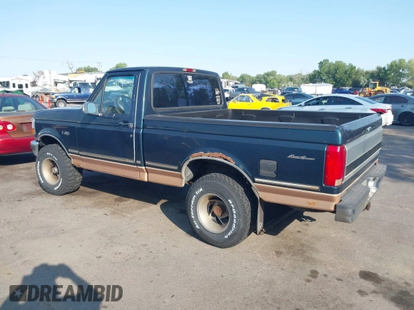 1995 Ford F-150 with VIN 1FTEF14H0SNA66791, listed as a IAAI auction lot 42583333 with 236,624 mi miles and . Bid and sale history available at DreamBid. Image 3.