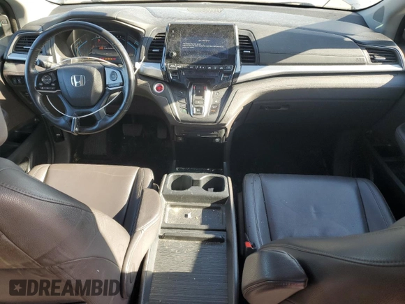 2019 Honda Odyssey EX-L with VIN 5FNRL6H77KB043158, listed as a Copart auction lot 50511625 with 74,850 mi miles and Salvage Title. Bid and sale history available at carsss.com. Image 8.