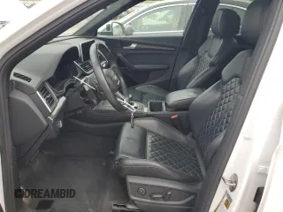 2018 Audi SQ5 Premium Plus with VIN WA1A4AFY9J2209331, listed as a Copart auction lot 68741054 with 86,407 mi miles and Salvage Title. Bid and sale history available at DreamBid. Image 7.