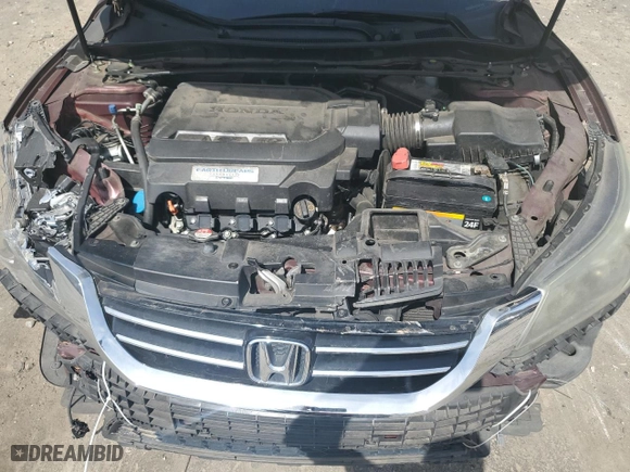 2014 Honda Accord Sedan EX-L with VIN 1HGCR3F85EA032737, listed as a Copart auction lot 49373095 with 132,911 mi miles and Salvage Title. Bid and sale history available at carsss.com. Image 11.