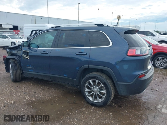 2021 Jeep Cherokee Latitude Lux with VIN 1C4PJLMX2MD107165, listed as a IAAI auction lot 42456893 with 62,625 mi miles and . Bid and sale history available at DreamBid. Image 3.