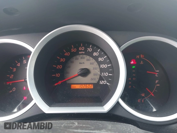 2009 Toyota Tacoma with VIN 5TEUU42NX9Z633141, listed as a IAAI auction lot 41911512 with 102,602 mi miles. Bid and sale history available at carsss.com. Image 7.