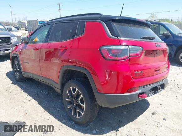2019 Jeep Compass Trailhawk с VIN 3C4NJDDB1KT796771, выставлен на аукционе IAAI как лот 42235408 с пробегом Не указан миль и . История ставок и продаж доступна на DreamBid. Изображение 3.