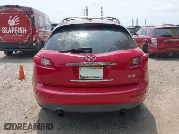2003 Infiniti FX Options with VIN JNRBS08W13X001052, listed as a IAAI auction lot 42396167 with 128,000 mi miles and . Bid and sale history available at DreamBid. Image 17.