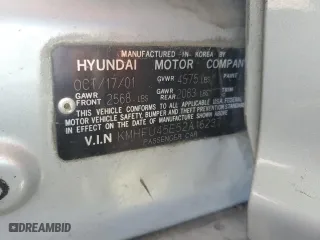 2002 Hyundai XG350 L with VIN KMHFU45E52A162371, listed as a Copart auction lot 73469904 with 176,352 mi miles and Salvage Title. Bid and sale history available at carsss.com. Image 14.