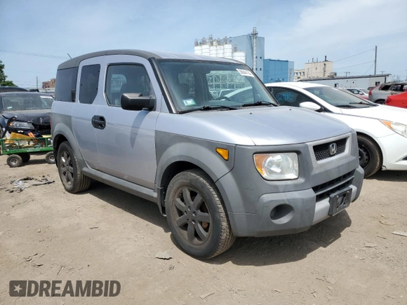 2005 Honda Element LX with VIN 5J6YH17375L017833, listed as a Copart auction lot 56944194 with 185,710 mi miles and Clean Title. Bid and sale history available at DreamBid. Image 4.