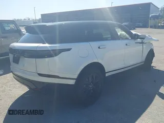 2025 Land Rover Range Rover Velar Dynamic SE with VIN SALYL2EX9SA802869, listed as a IAAI auction lot 41793091 with 5,614 mi miles and . Bid and sale history available at DreamBid. Image 4.