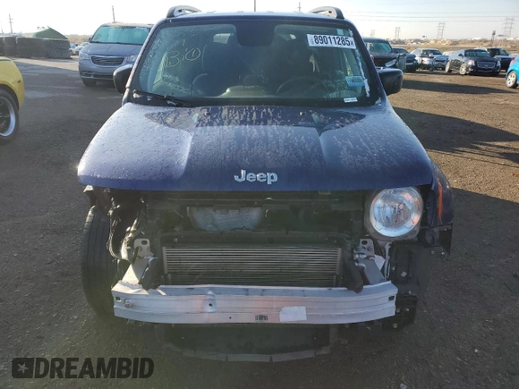 2018 Jeep Renegade Sport with VIN ZACCJAAB2JPG74971, listed as a Copart auction lot 89011285 with 59,086 mi miles and Salvage Title. Bid and sale history available at DreamBid. Image 5.