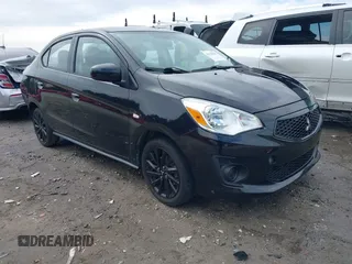 2020 Mitsubishi Mirage G4 SE with VIN ML32F4FJXLHF01567, listed as a IAAI auction lot 41328146 with 80,739 mi miles. Bid and sale history available at carsss.com. Image 1.
