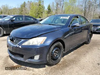 2009 Lexus IS 250 z VIN JTHCK262X95033551, wystawiony jako Copart lot #55678975 z przebiegiem 268 171 mil mil oraz Tytuł czysty. Historia ofert i sprzedaży dostępna na DreamBid. Obrazek 1.