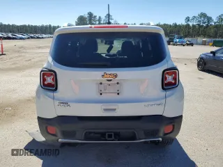 2018 Jeep Renegade Limited with VIN ZACCJBDB4JPH05509, listed as a Copart auction lot 47372795 with 45,359 mi miles and Salvage title. Bid and sale history available at DreamBid. Image 6.