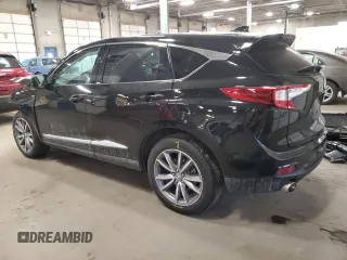 2021 Acura RDX w/Technology Package with VIN 5J8TC2H54ML039812, listed as a Copart auction lot 88074125 with 0 mi miles and Salvage Title. Bid and sale history available at carsss.com. Image 2.
