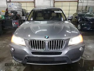 2013 BMW X3 xDrive35i with VIN 5UXWX7C54DL982186, listed as a Copart auction lot 89326175 with 136,622 mi miles and Salvage Title. Bid and sale history available at DreamBid. Image 5.