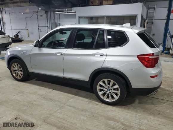 2015 BMW X3 xDrive28i with VIN 5UXWX9C51F0D55416, listed as a Copart auction lot 54356815 with 159,114 mi miles and Clean Title. Bid and sale history available at carsss.com. Image 2.