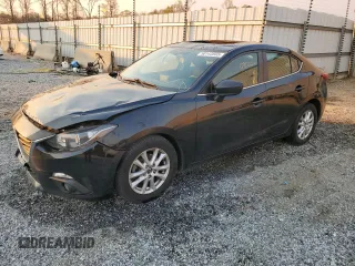 2016 Mazda 3 i Touring with VIN 3MZBM1W72GM250903, listed as a Copart auction lot 50143565 with 159,022 mi miles and Salvage Title. Bid and sale history available at carsss.com. Image 1.