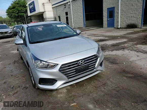 2022 Hyundai Accent SE с VIN 3KPC24A61NE171582, выставлен на аукционе Copart как лот 57715085 с пробегом 21 392 миль миль и Списание • Salvage title. История ставок и продаж доступна на DreamBid. Изображение 13.