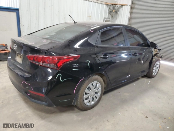 2022 Hyundai Accent SE with VIN 3KPC24A66NE168984, listed as a Copart auction lot 49414035 with 85,969 mi miles and Salvage Title. Bid and sale history available at carsss.com. Image 3.