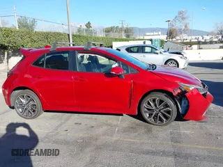 2020 Toyota Corolla Hatchback XSE with VIN JTNC4RBE5L3073569, listed as a IAAI auction lot 41347024 with 52,458 mi miles. Bid and sale history available at carsss.com. Image 12.