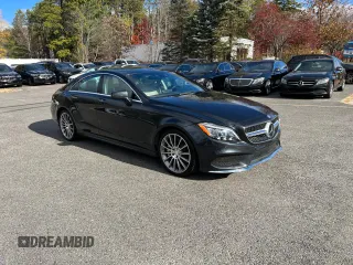 2015 Mercedes-Benz CLS-Class CLS 550 with VIN WDDLJ7DB2FA144480, listed as a Copart auction lot 79394124 with 122,268 mi miles and Clean Title. Bid and sale history available at carsss.com. Image 1.