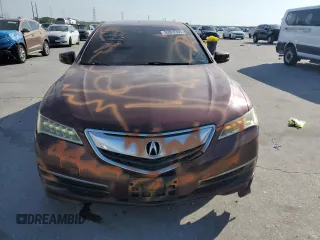 2015 Acura TLX V6 Tech with VIN 19UUB2F50FA022143, listed as a Copart auction lot 53812365 with 162,764 mi miles and Salvage Title. Bid and sale history available at carsss.com. Image 5.