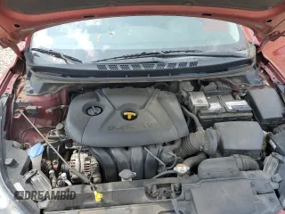 2014 Hyundai Elantra SE with VIN 5NPDH4AE4EH481375, listed as a Copart auction lot 58931095 with 187,303 mi miles and Salvage title. Bid and sale history available at DreamBid. Image 11.