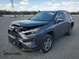 2023 Toyota RAV4 XLE with VIN 2T3W1RFVXPC251243, listed as a Copart auction lot 46875395 with 28,222 mi miles and Salvage Title. Bid and sale history available at carsss.com. Image 1.